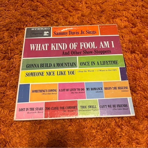 Sammy Davis Jr sings what kind of fool am I another show stoppers vinyl record - Picture 1 of 7